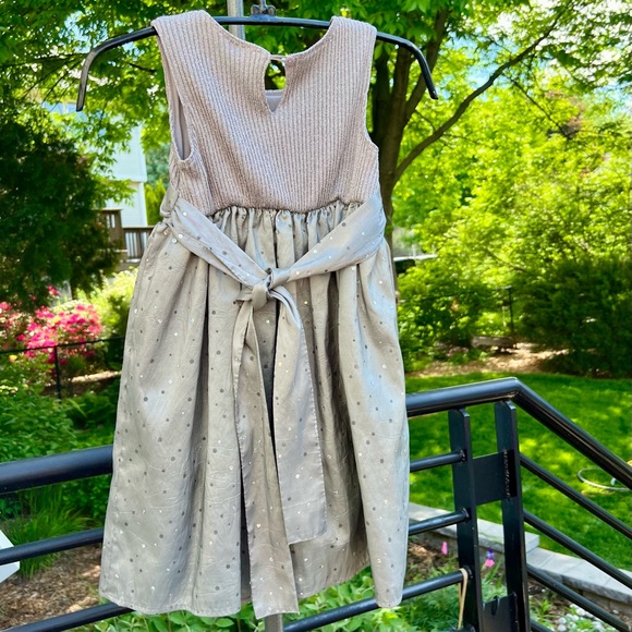 BLUEBERI BOULEVARD FLOWER GIRL DRESS SIZE 5 - Picture 5 of 11